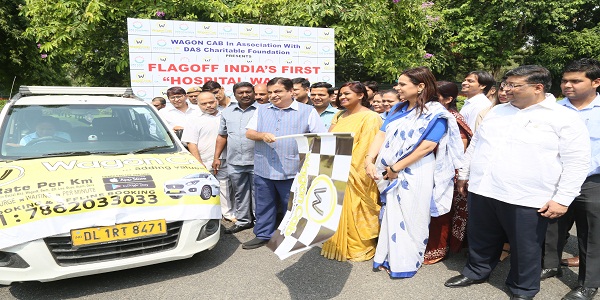 Nitin Gadkari flagged off India’s first “Hospital Wagon”