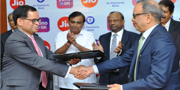 Tie-up between Reliance Jio and SBI to provide digital banking services