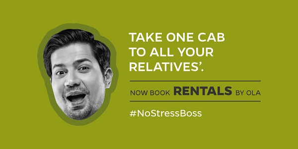 Ola launches a new brand campaign for Ola Rentals